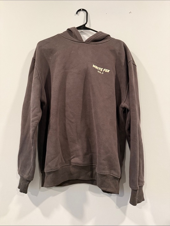 White Fox Boutique Tops - WHITE FOX Vol.3 Grey Pullover Hoodie